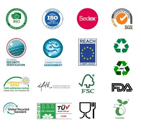 Direct Eco Green certifications for sustainable packaging