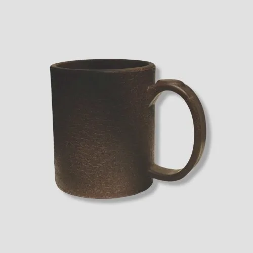 Reusable mug made from recycled coffee grounds