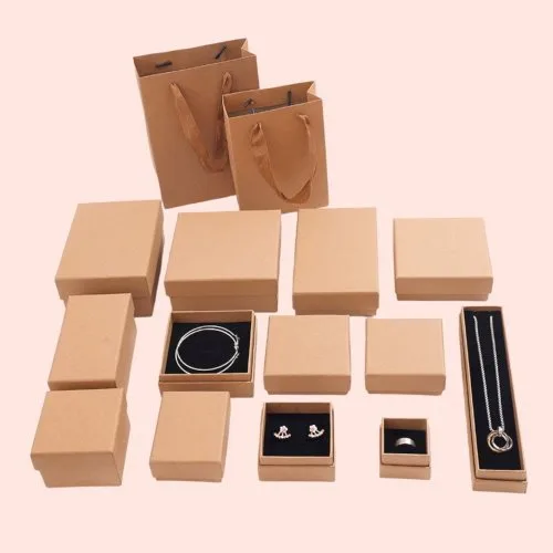 Assorted jewelry gift boxes