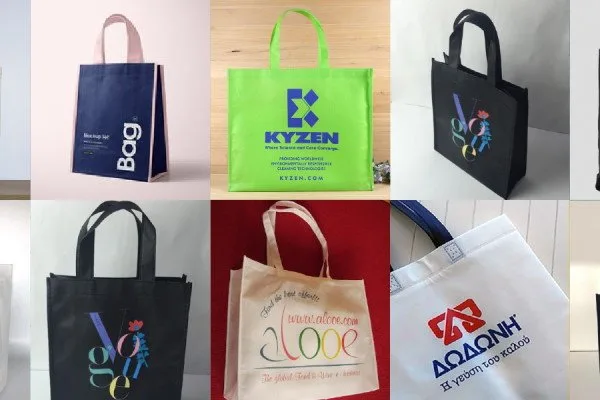Recycled material bags