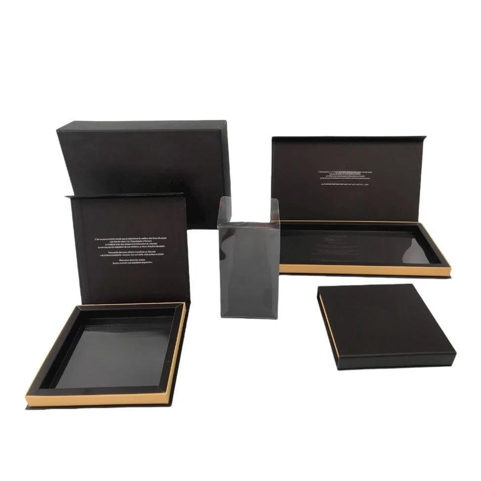 Set of chocolate gift boxes