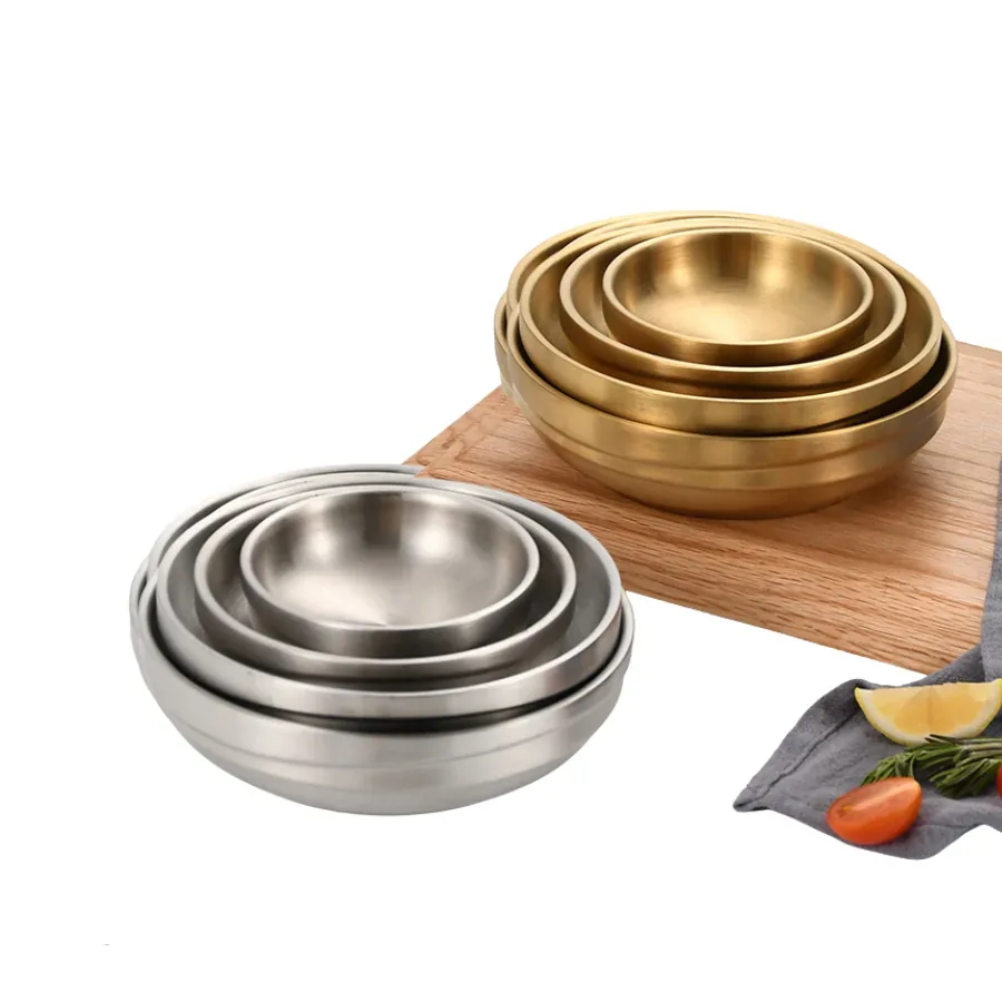 Stainless steel bowls