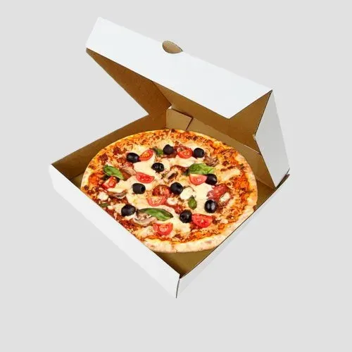 Cardboard pizza box