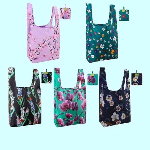 Printed polyester bags