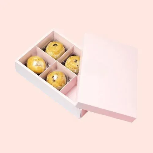 Kraft pastry box