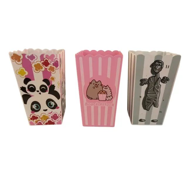 Reusable polypropylene popcorn box