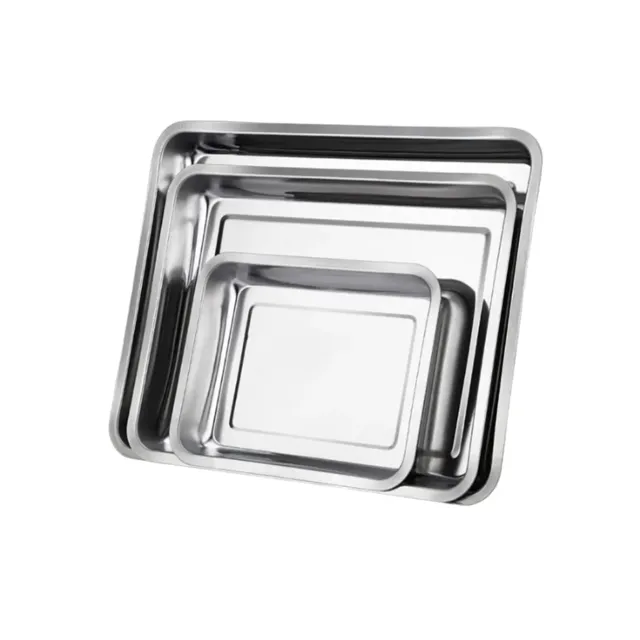 Stainless steel trays