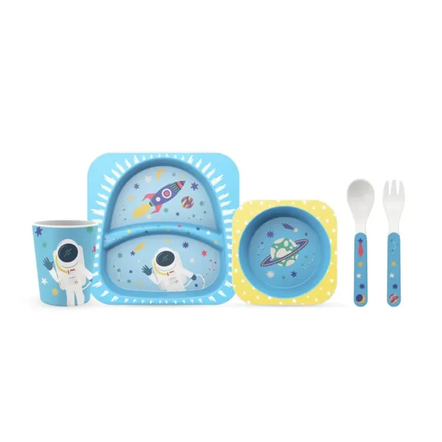 rPET kids' compartment plate
