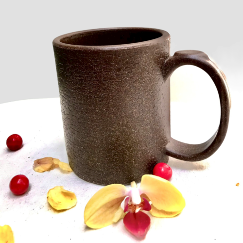 Coffee grounds mug