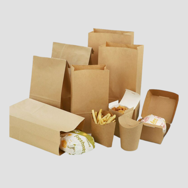 Kraft paper lunch bags