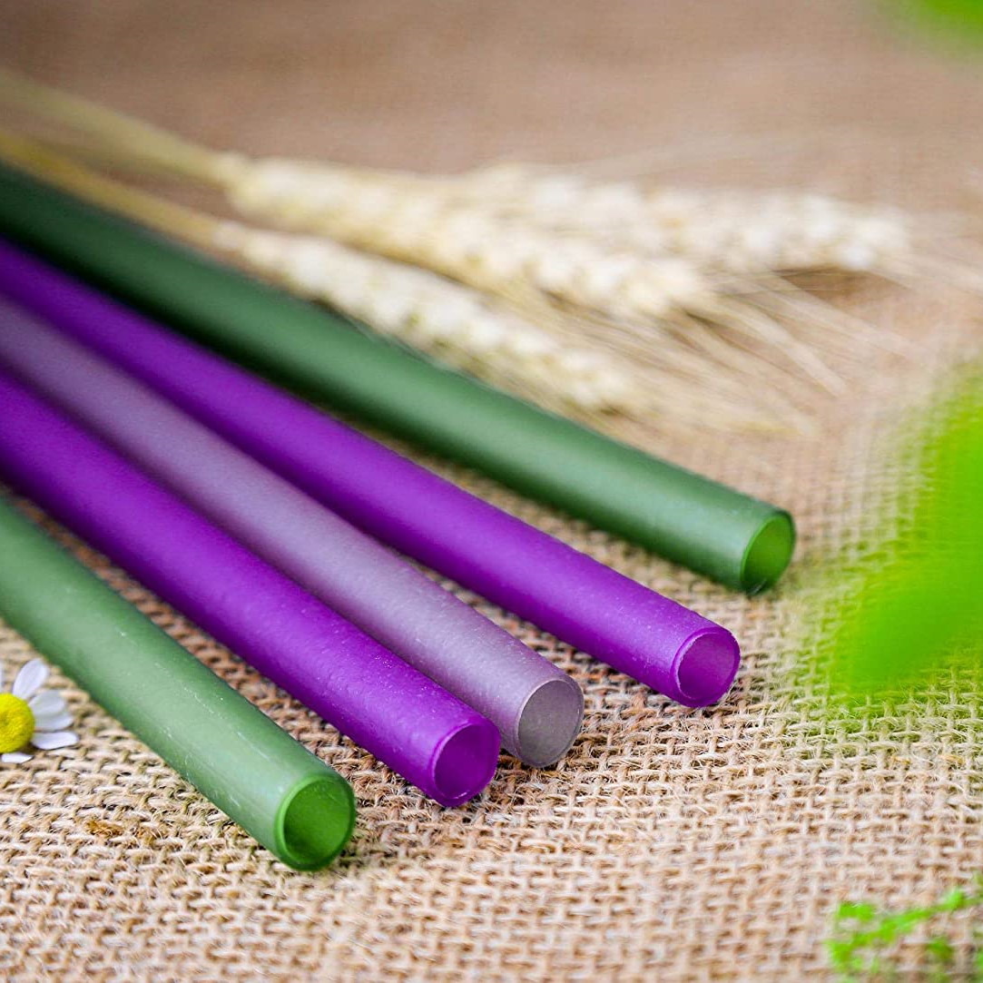 Bamboo drinking straws - Sustainable reusable straws - Raw Straw