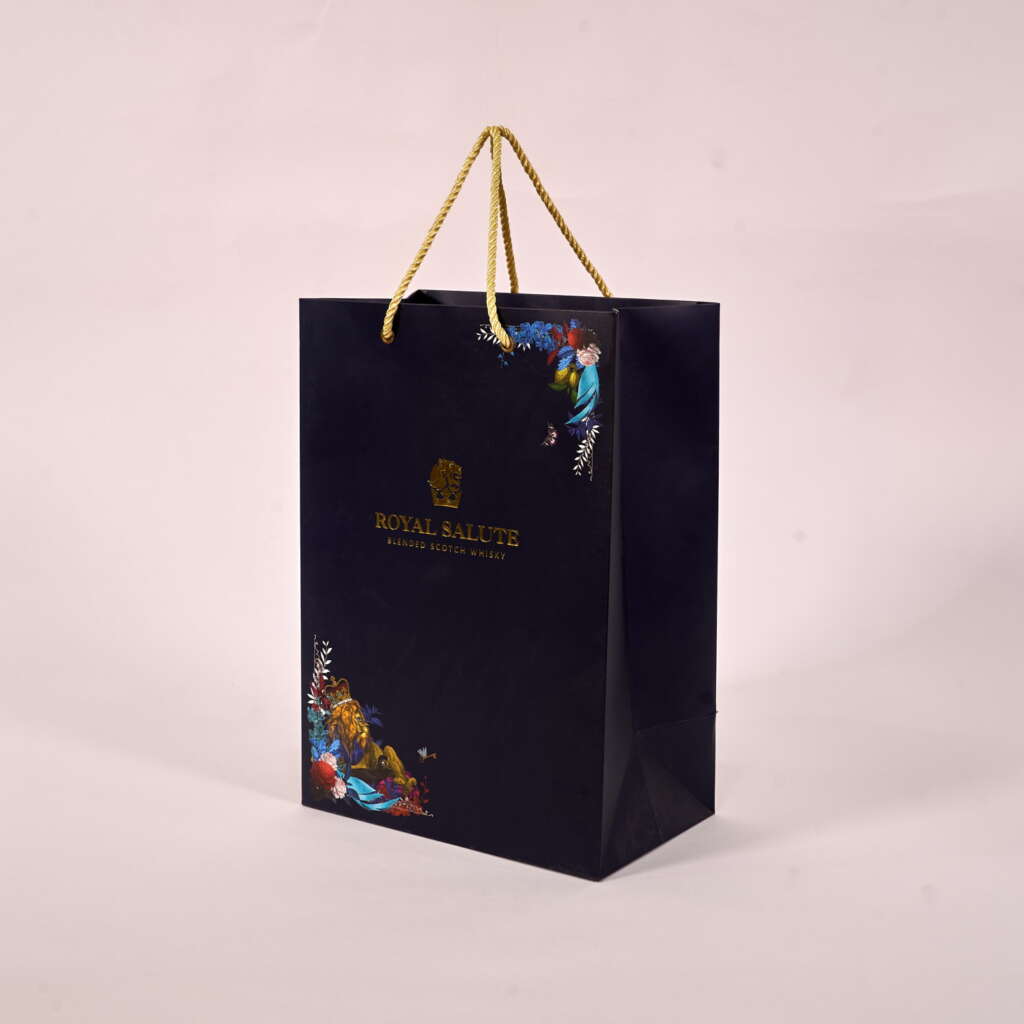 Luxury gift bags with ribbon handles - Directecogreen