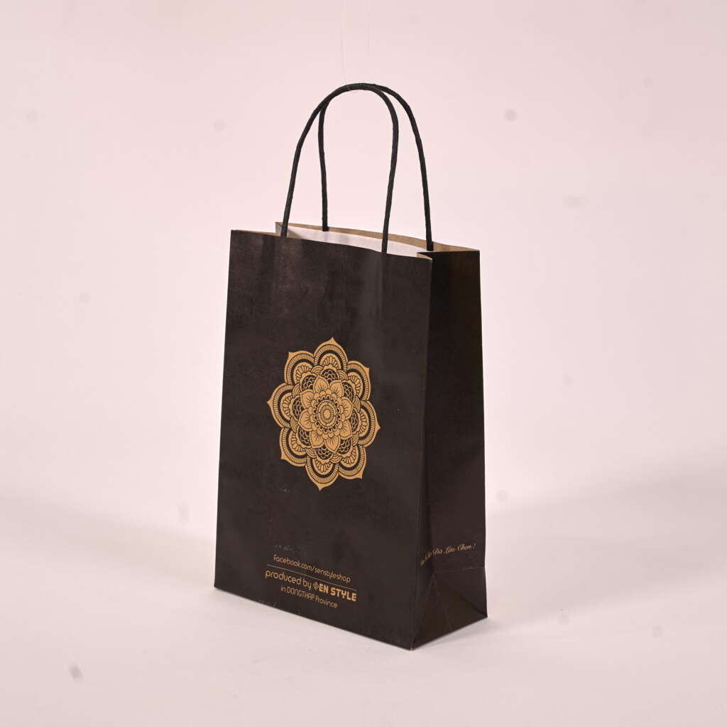 Luxury gift bags with ribbon handles - Directecogreen