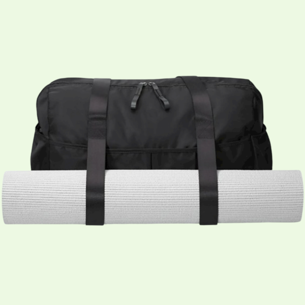 Gym bag and yoga mat