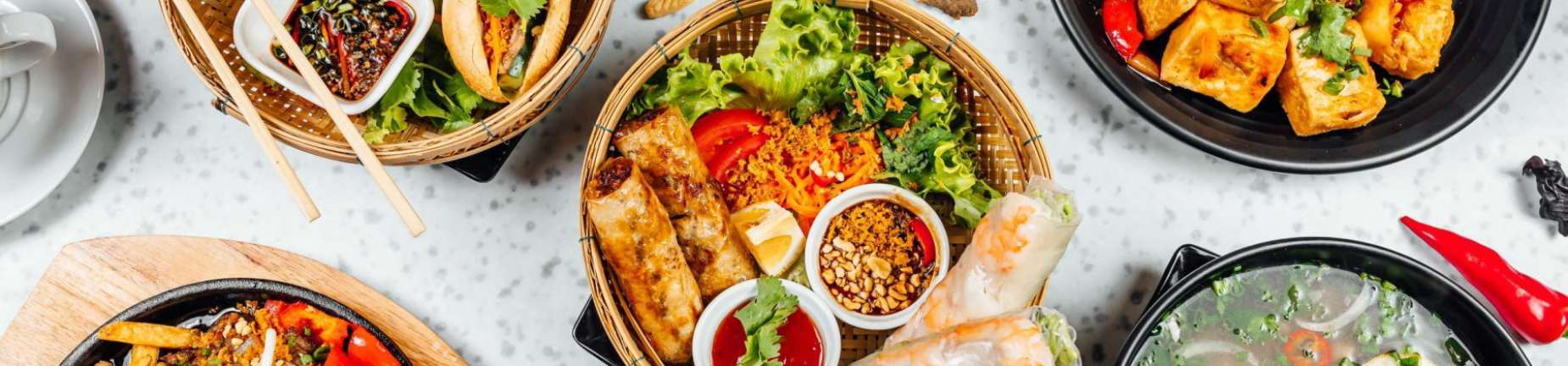 Dishes in Vietnam